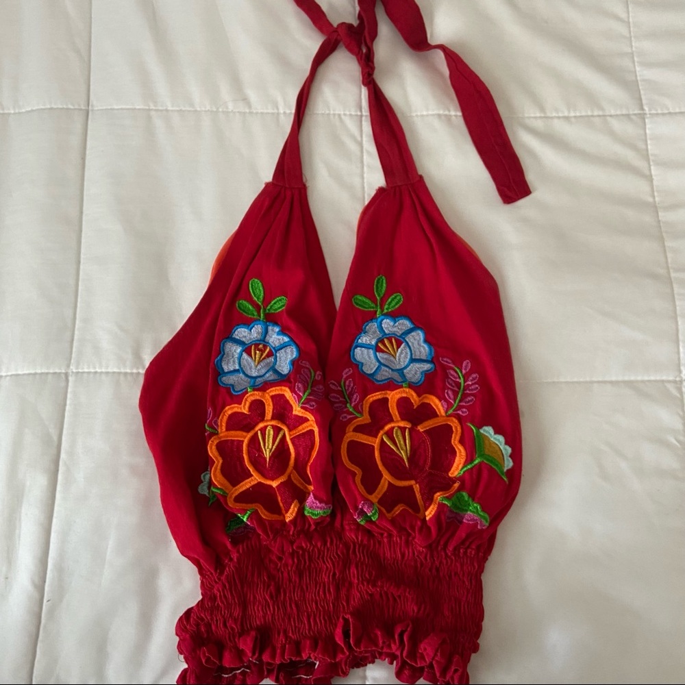 Mexican Halter Top “Mayan”
